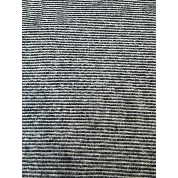 Lucky Brand Stripe Hacci Cloud Top Womens Medium Blue Long Bell Sleeves Boho - Picture 3 of 8